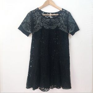 Free People Lace Over-Dress